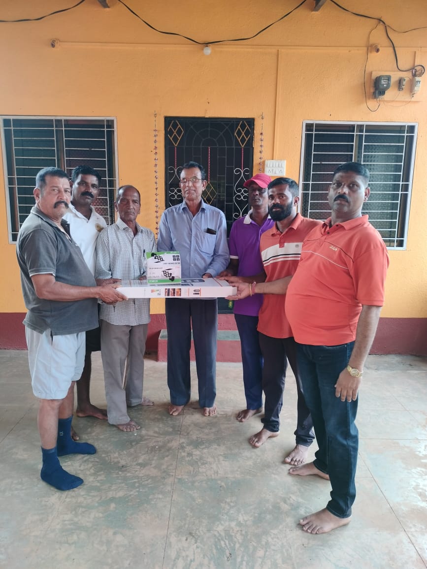Solar light installation 2